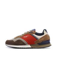 Baskets Marron/Rouge/Marine Homme Pepe jeans Brit Road M
