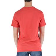 T-shirt Rose Homme Guess Organic vue 2