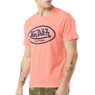 T-Shirt Rose Homme Von Dutch TYRON pas cher