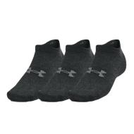 X3 Paires de Chaussettes Gris Foncé Under Armour Essential No Show pas cher