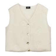 Gilet Blanc Femme Teddy Smith Eyes pas cher