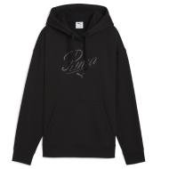 Sweat Noir Homme Puma Ess Script