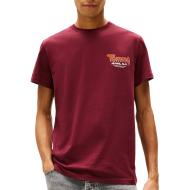 T-shirt Bordeaux Homme Tommy Hilfiger Tjm Slim Font Play pas cher