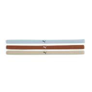 3x Sportbands Bleu/Marron/Beige Homme/Femme Puma 053491 pas cher