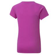 T-Shirt Rose Fille Puma Runtrain vue 2