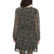Robe à motif imprimé Noir/Kaki Femme Only 15278072 vue 2