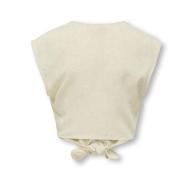 Camiseta sin mangas beige para niña de ONLY Kogsiesta ver 2