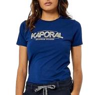 T-shirt Bleu Femme Kaporal Jall