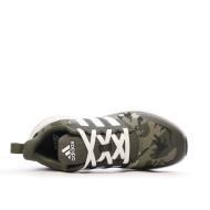 Baskets Kaki Garçon Adidas Fortarun 2.0 vue 4