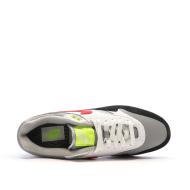 Baskets Blanches/Grises/Noires/Rouges Homme Nike Air Max 1 vue 4