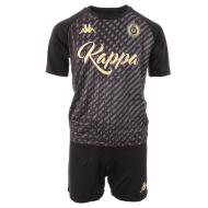 Ensemble de Football Noir Garçon Kappa Marcelo pas cher