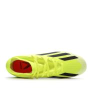 Chaussures de Football Jaunes Garçon Adidas X Crazyfast vue 4