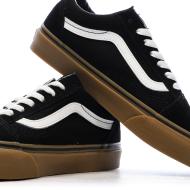 Baskets Noir/Marron Garçon Vans Old Skool vue 7