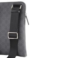 Sac Bandoulière Noir Homme Kaporal Porto vue 2
