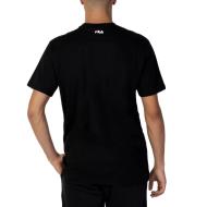 T-shirt Noir Homme Fila Bellano vue 2