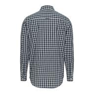 Chemise Marine/Blanc à Carreaux Homme Tommy Hilfiger Night vue 2