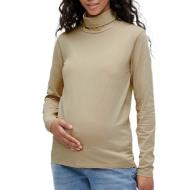 T-Shirt de Grossesse Beige Femme MamaliciousMia pas cher