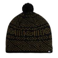 Bonnet Noir/Marron Homme Quiksilver Light Up pas cher