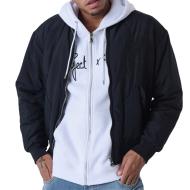 Veste Bomber Noir Homme Project X Paris Vague