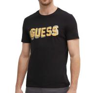 T-shirt Noir Homme Guess M4YI15I3Z14