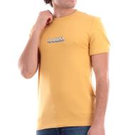 T-shirt Jaune Homme Guess Maksim
