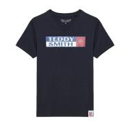 T-shirt Bleu Marine enfant Teddy Smith Tozo