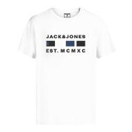 T-shirt Blanc Garçon Jack & Jones Freddie pas cher