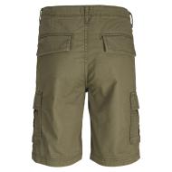 Short Kaki Garçon Jack & Jones Cargo 12274580 vue 2