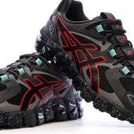 Chaussures de running Noires/Rouges Homme Asics Quantum vue 7