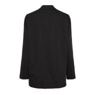 Blazer Noir Femme Pieces Thelma vue 2