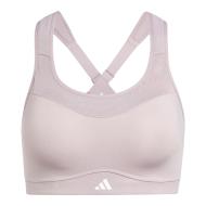 Women's purple training bra Adidas TLRD Impact affordable