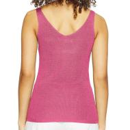 Débardeur Fuchsia Femme Vero Moda Shine vue 2