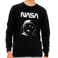 Sweat Noir Homme Nasa 67S