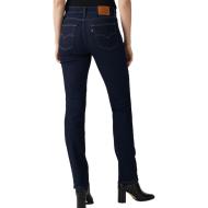 Jean 724 Bleu Brut Femme Levi's High Rise Straight vue 2