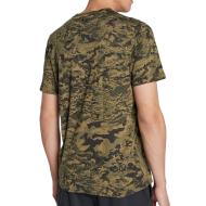 T-shirt Kaki Homme Under Armour Camo vue 2