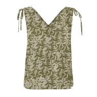 Blouse Beige/Vert Femme Only Nova Life