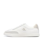 Baskets Blanches/Taupes Homme Calvin Klein Jeans Low Prof pas cher