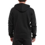 Sweat Zippé Noir Homme Lacoste SH7457 vue 2