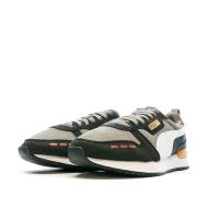Baskets Gris/Noir Homme Puma R78 373117-60 vue 6