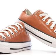 Baskets Orange Converse Homme Chuck Taylor All Star Nutshell vue 7