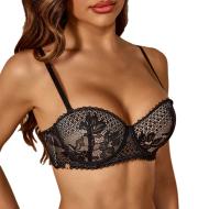 Soutien Gorge Noir Femme Les Petites Bombes Dora vue 2