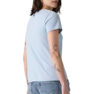 Blaues Levi's Perfect T-Shirt für Damen Ansicht 2