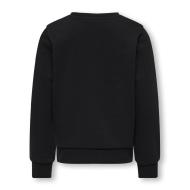 Sweat Noir/Rose Fille Kids ONLY Koglina Heart vue 2