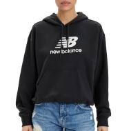 Sweat Noir Femme New Balance French Terry pas cher
