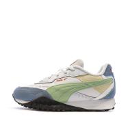 Baskets Beige/Vert/Bleu Fille/Garçon Puma Blktop pas cher