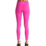 Legging Rose Femme Nike 7/8 Fast W vue 2