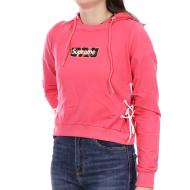 Sweat à capuche Rose Femme Supreme Grip Wild