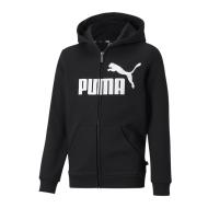 Sweat Zippé Noir Garçon Puma 586967 pas cher