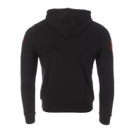 Sweat Noir Homme Hungaria Rct Capuc vue 2