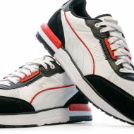 Baskets Blanches/Rouge Homme Puma Puma R22 vue 7